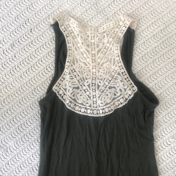 Olive green summer dress - Picture 3 of 3